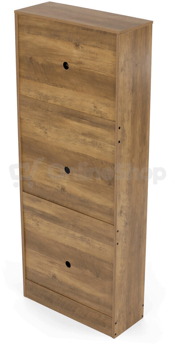 Botník, mdf, hnědá, ABO-G1018 ELM Autronic