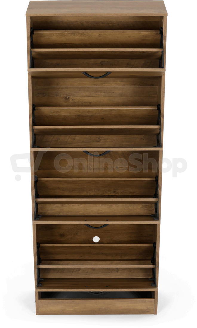 Botník, mdf, hnědá, ABO-G1018 ELM Autronic