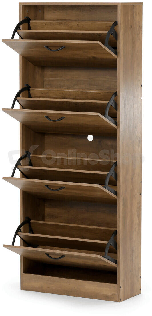 Botník, mdf, hnědá, ABO-G1018 ELM Autronic