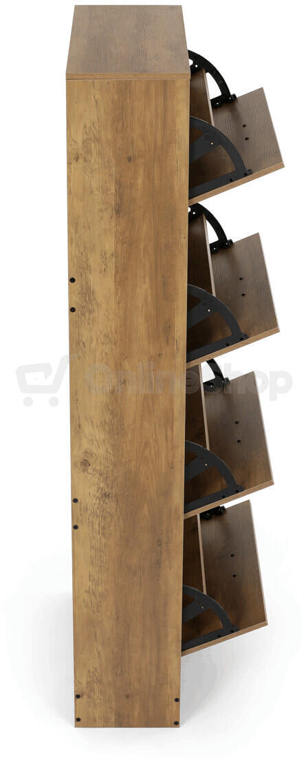 Botník, mdf, hnědá, ABO-G1018 ELM Autronic