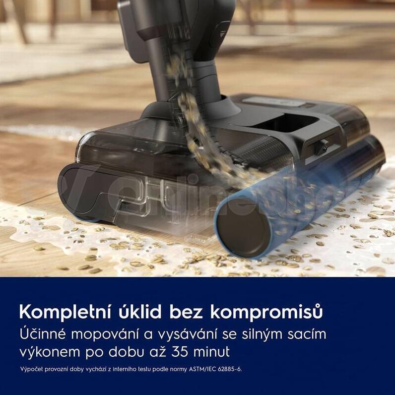 Tyčový vysavač 3v1 s mopem Electrolux EW82U2DB
