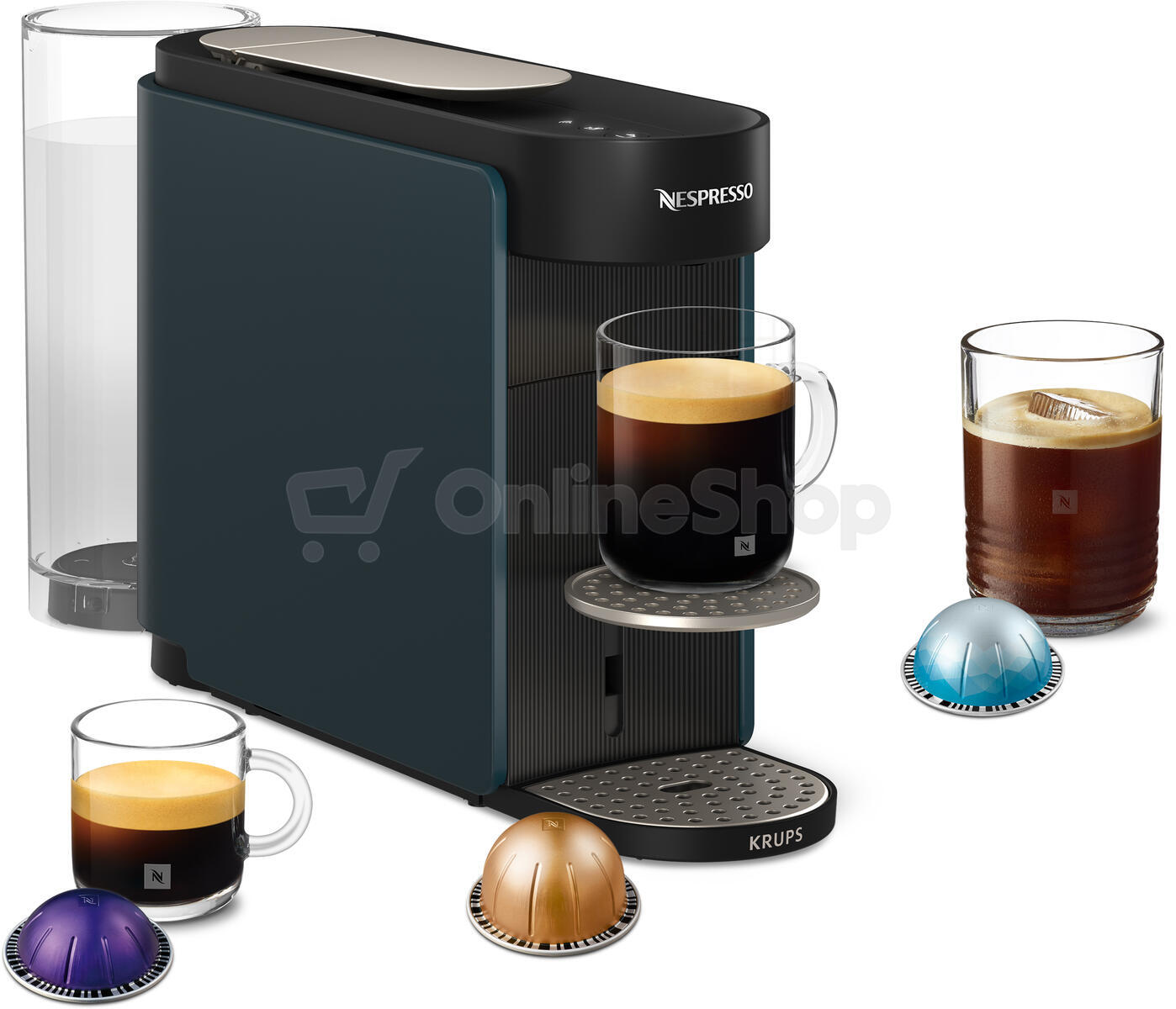 Kávovar Krups XN9404F0 Nespresso Vertuo UP