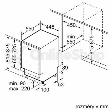 Myčka nádobí Bosch SPV4HMX12E Serie 4