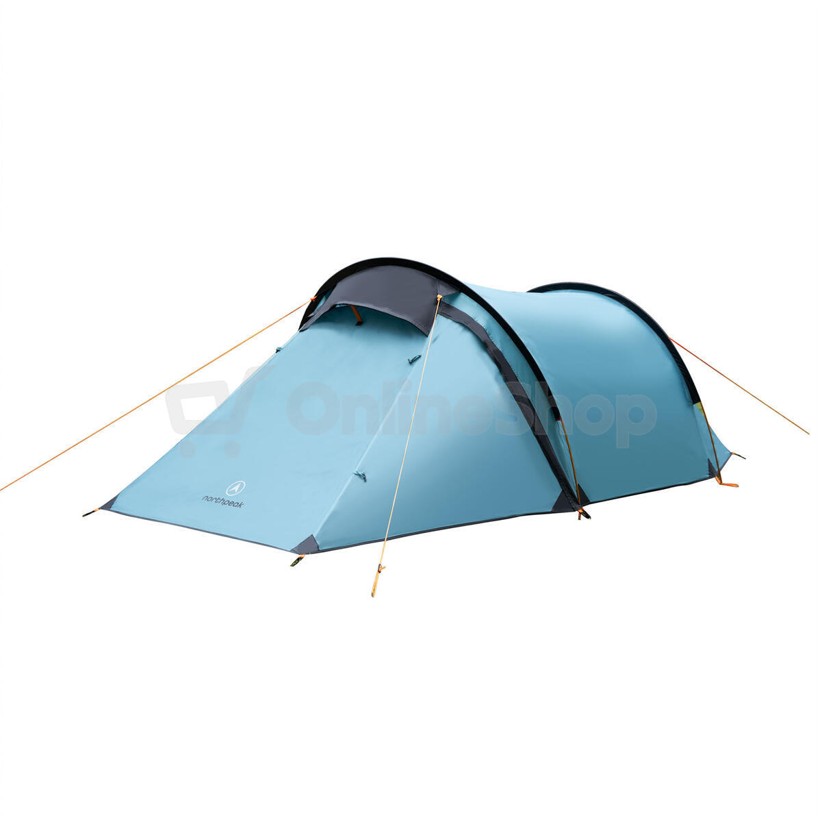 Turistický stan NILS Camp NC6003 North Peak modrý