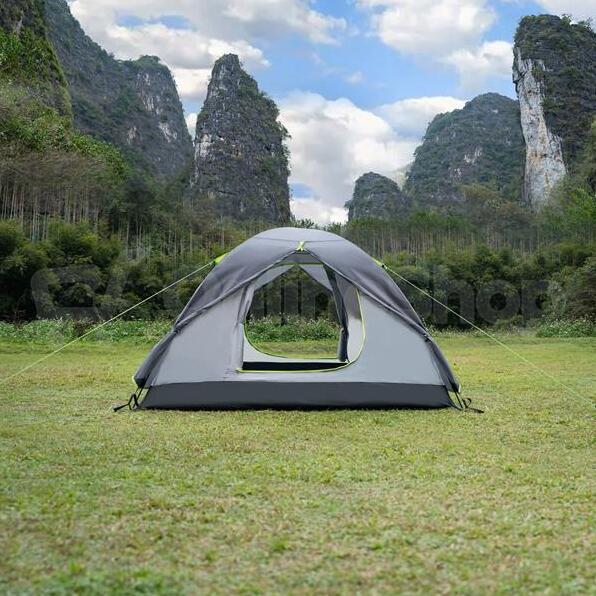 Kempingový stan NILS Camp NC6004 Explorer šedý
