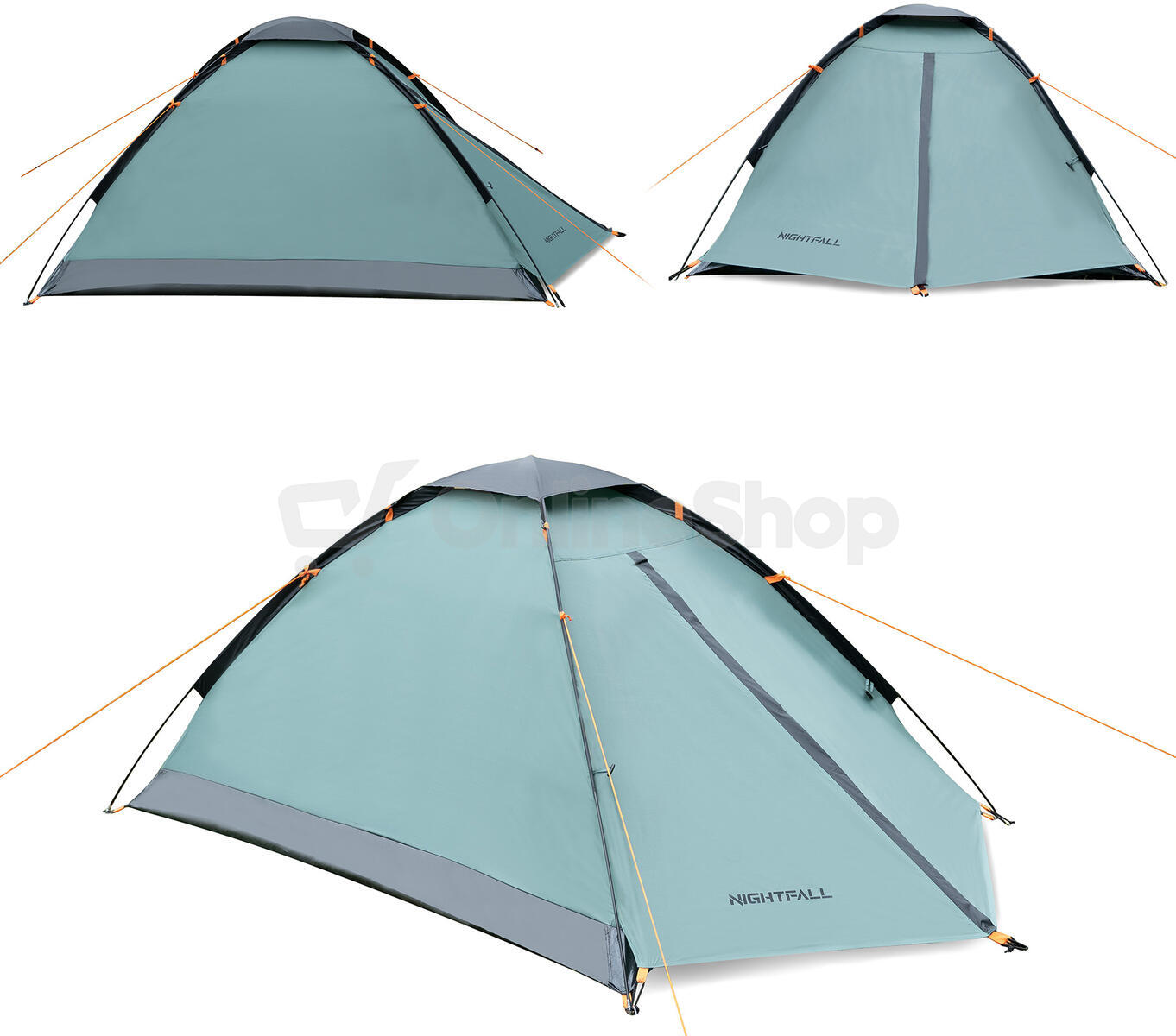Turistický stan NILS Camp NC6033 Nightfall zelený