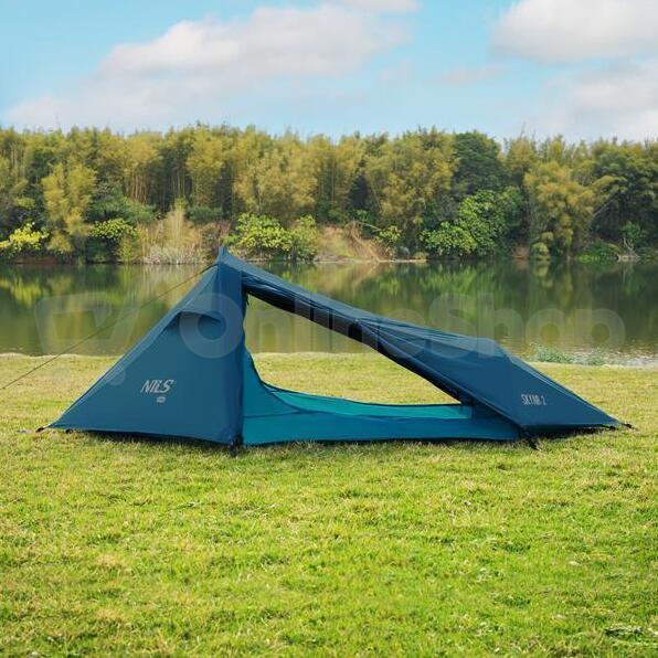 Lehký stan NILS Camp NC2502 Skyair 2 modrý
