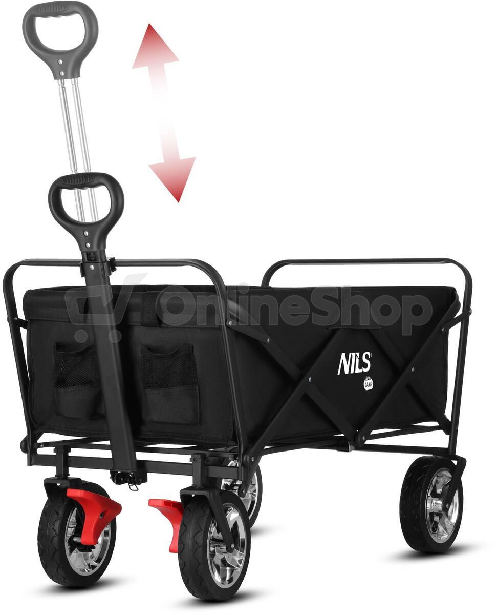 Kempingový vozík NILS Camp NC2603 černý