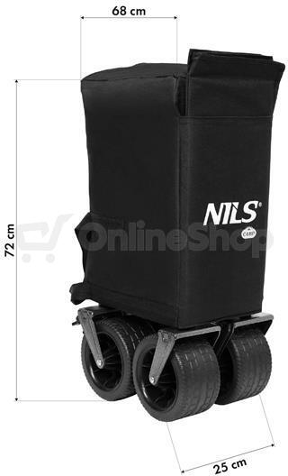 Kempingový vozík NILS Camp NC2604 XXL černý