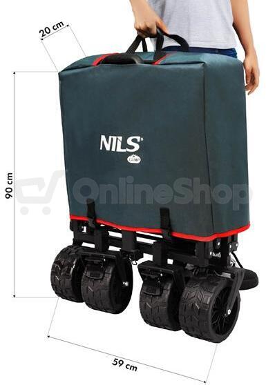 Kempingový vozík NILS Camp NC2601 antracitový