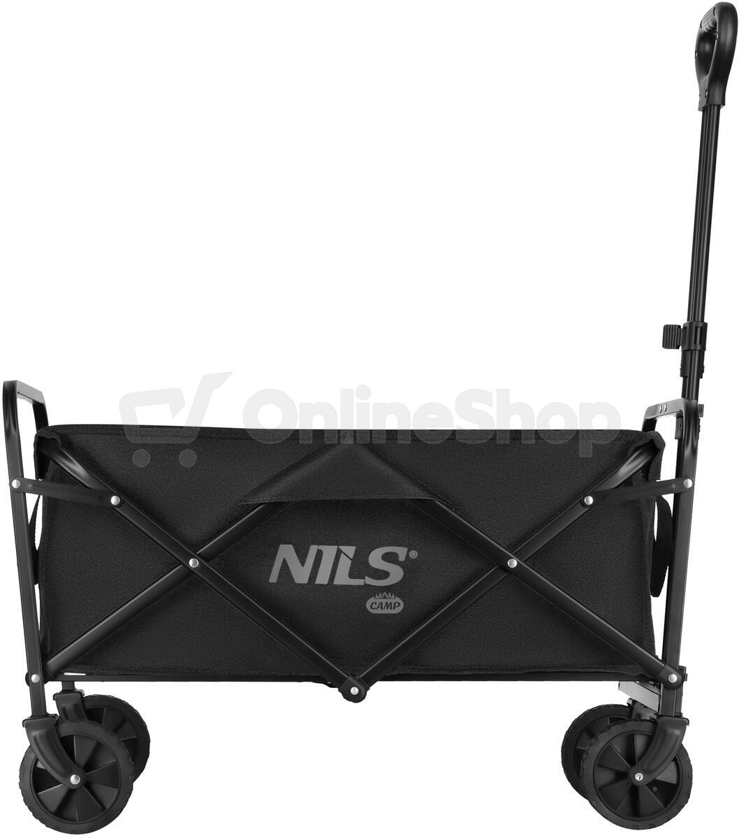 Skládací kempingový vozík NILS Camp NC4306 černý
