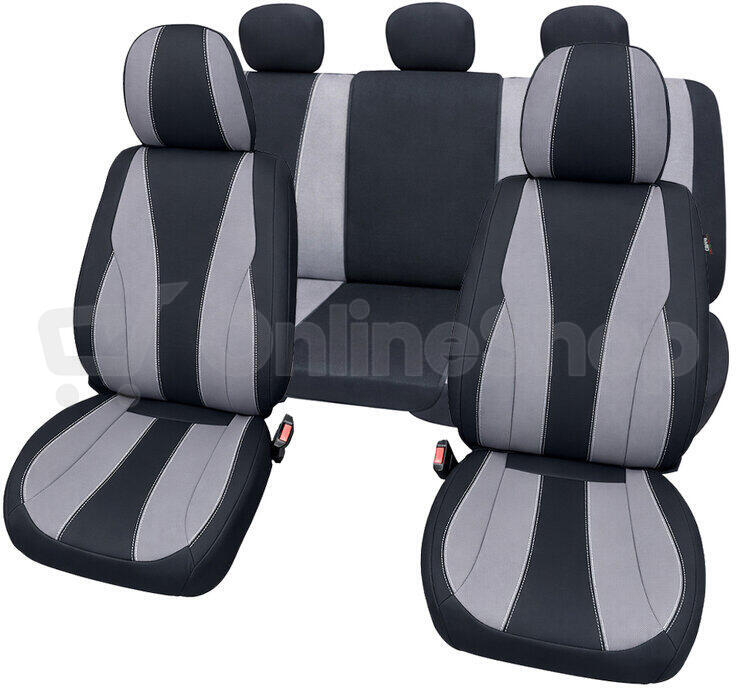 Cappa Autopotahy Perfetto TM Seat Ibiza černá/šedá