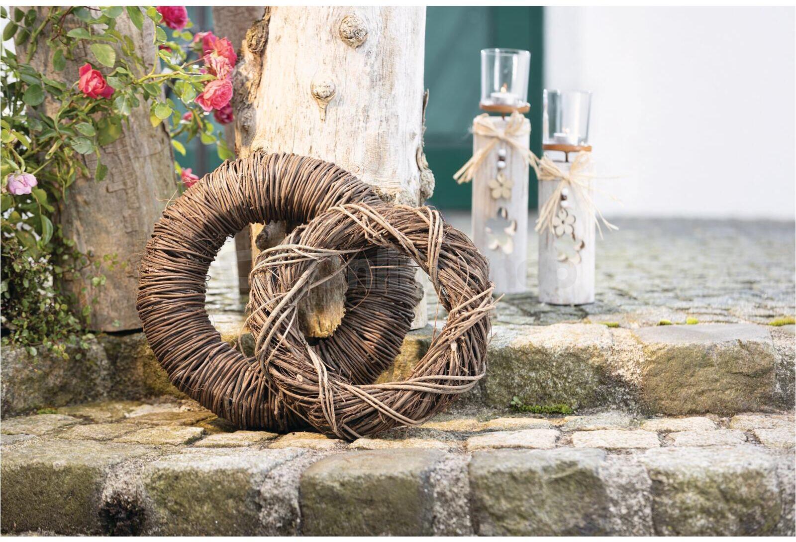 Proutěný věnec Natur, 36 cm
