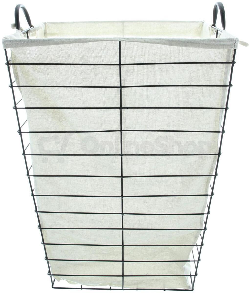 Kovový koš na prádlo Laundry