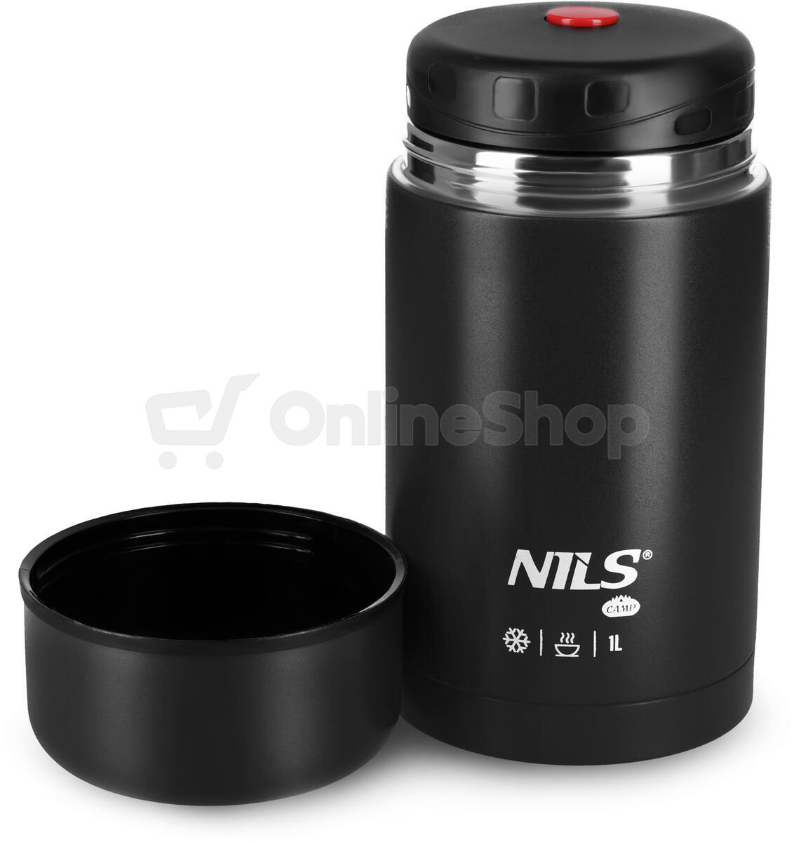 Termoska na jídlo NILS Camp NC3802 černá 1000 ml