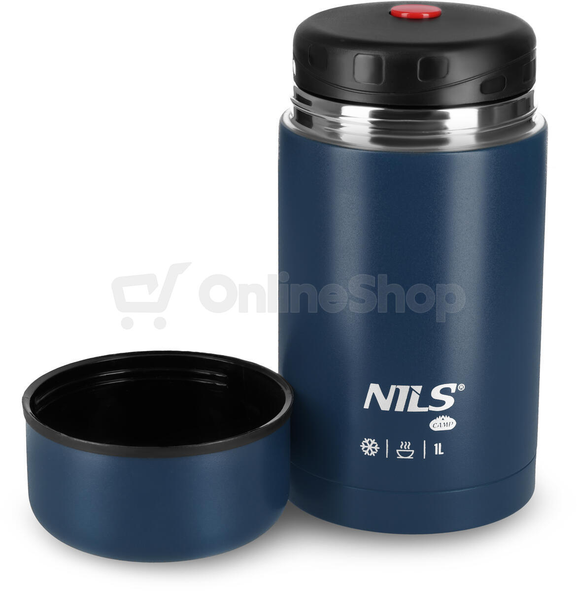 Termoska na jídlo NILS Camp NC3802 modrá 1000 ml