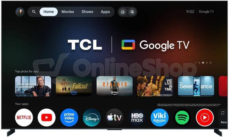 RGB MiniLED TV TCL 85RM9L