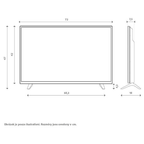 QLED televize TCL 32S5L