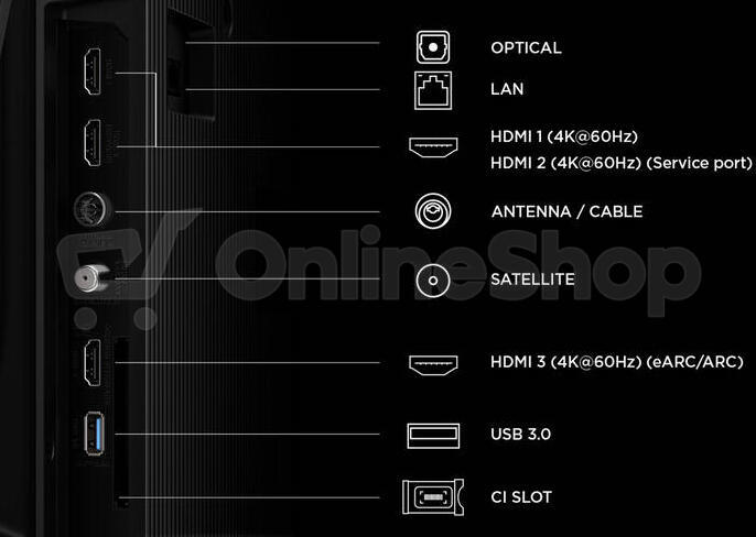 LED televize TCL 65P6L