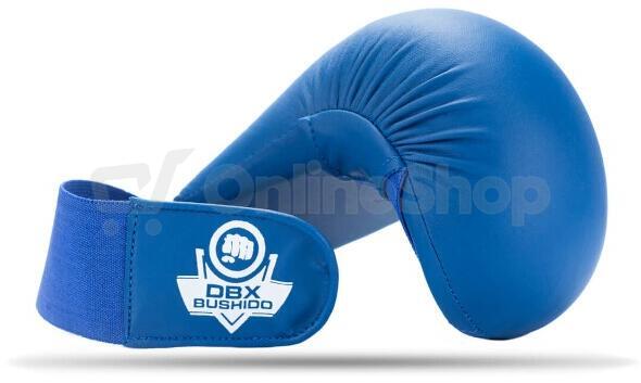 Rukavice na karate DBX BUSHIDO DBX-KM modré (Velikost: XL)