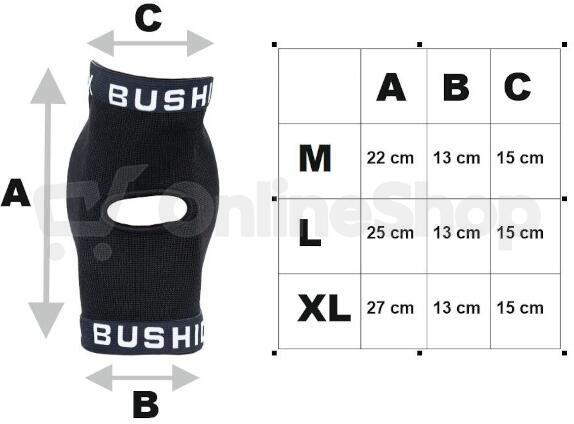 Chrániče loktů DBX BUSHIDO DBX-EG-11 (Velikost: L)