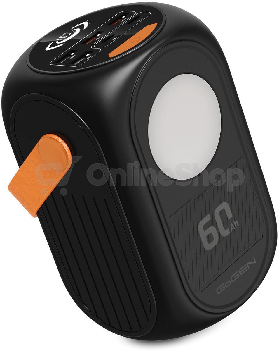 Powerbanka GoGEN 60 000 mAh, PB600001B,černá