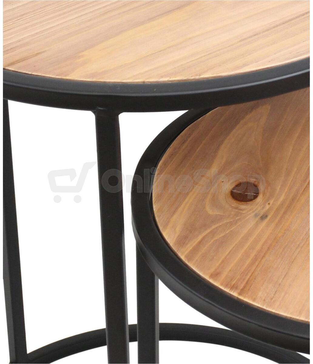 Odkládací stolek Circle, 2ks