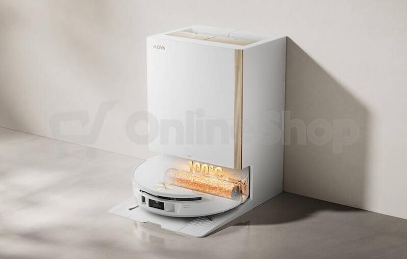 Robotický vysavač MOVA S70 Ultra Roller RVC, bílá