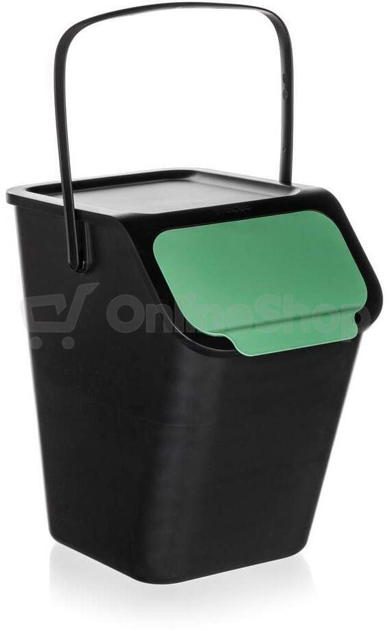 BRILANZ koš na tříděný odpad BINI 3x25l PH ČER