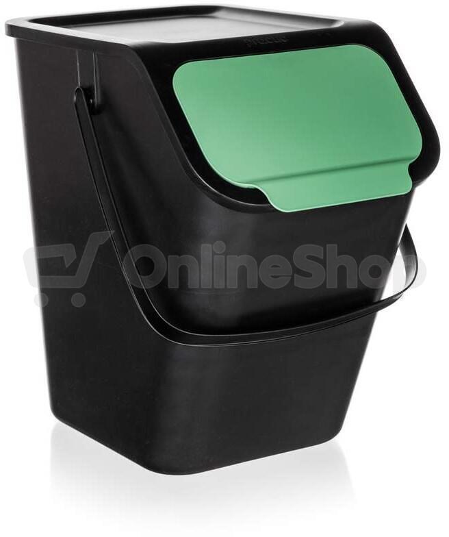 BRILANZ koš na tříděný odpad BINI 3x25l PH ČER