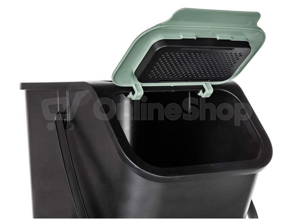 BRILANZ koš na tříděný odpad BINI 3x25l PH ČER