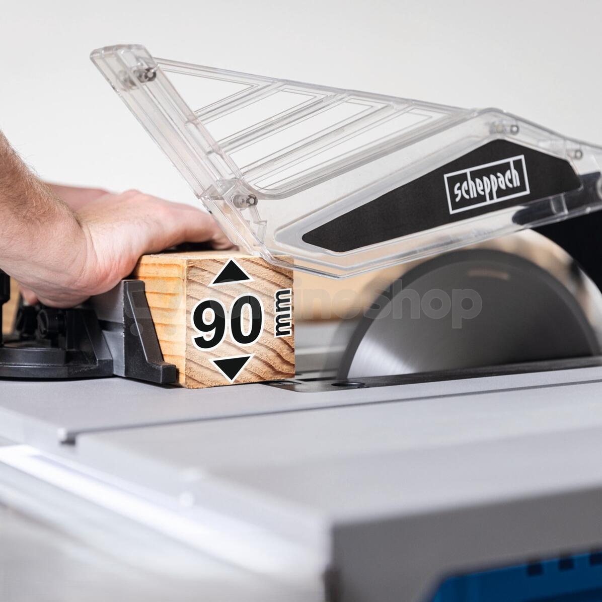 Scheppach HS 105, elektrická stolová pila