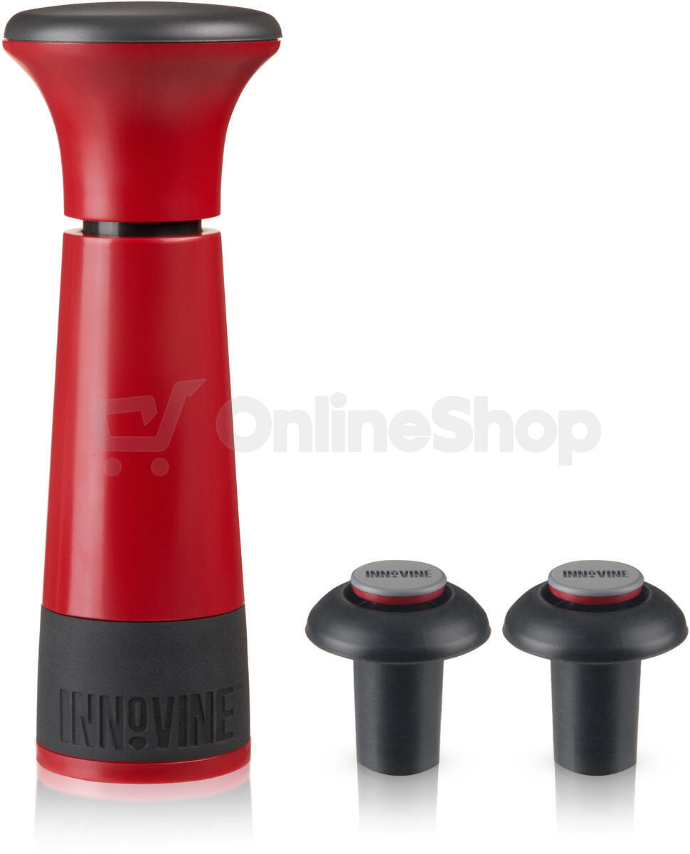 Vakuová pumpička Innovine, červená