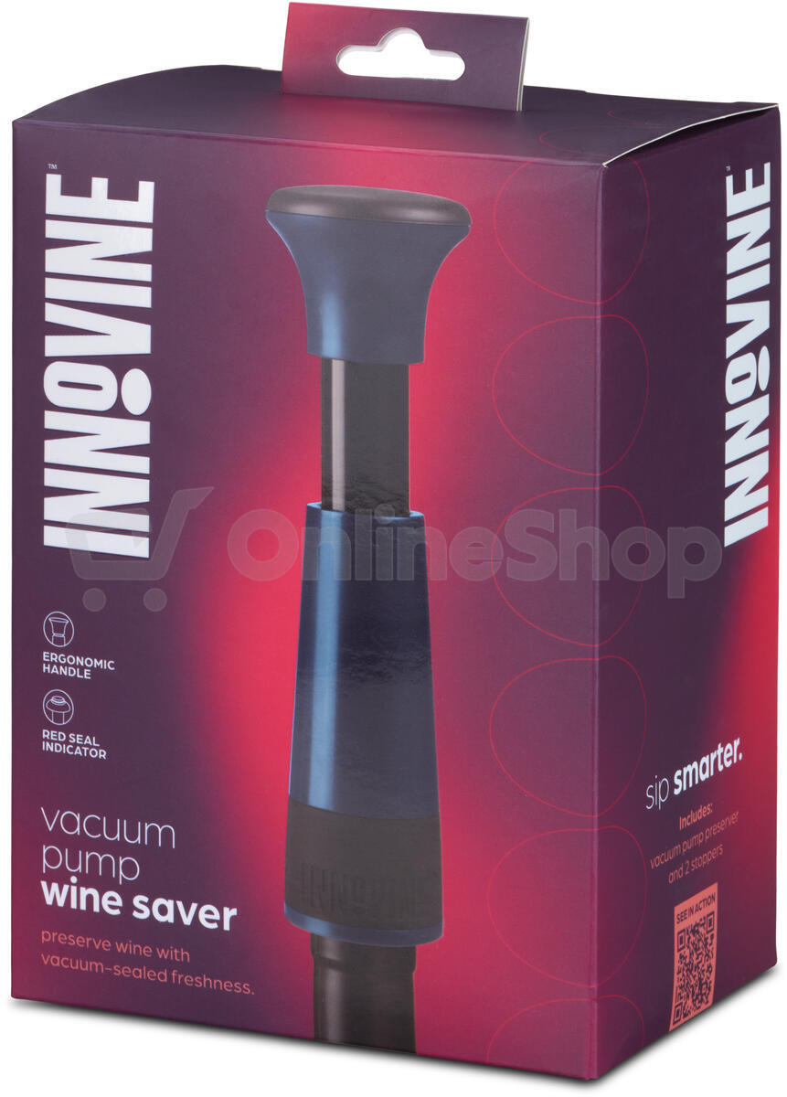 Vakuová pumpička Innovine, modrá