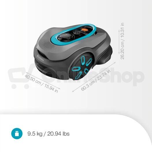 Robotická sekačka Gardena Smart SILENO Sense600