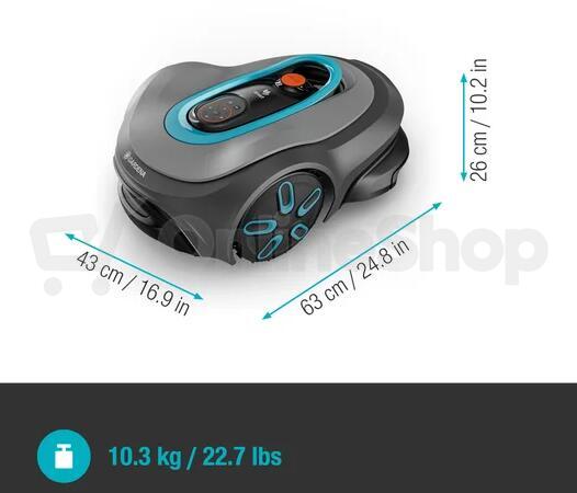Robotická sekačka Gardena Smart SILENO Max 1500