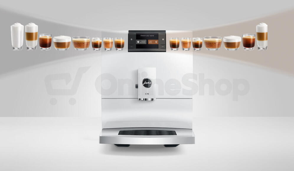 Kávovar Jura C9 Piano White (EC)