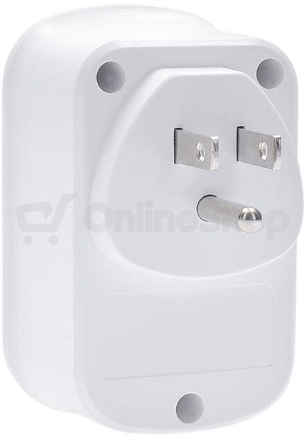 Cestovní adaptér Solight s USB A+C 20W PD do Spojených států, typ B