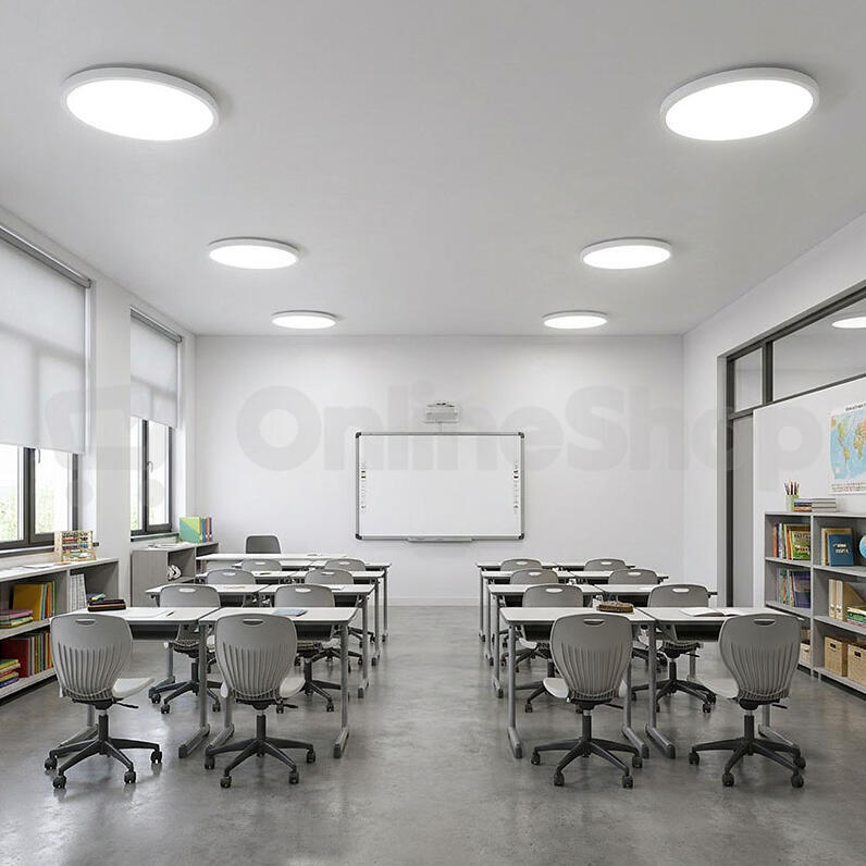 Solight LED stropní osvětlení kulaté, 48W, 4800lm, 3CCT, UGR