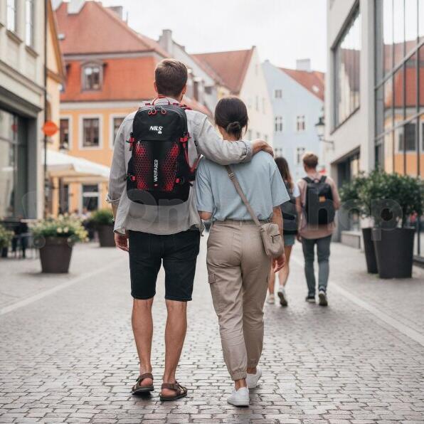 Turistický batoh NILS Camp NC1925 Wayfarer 35L černý