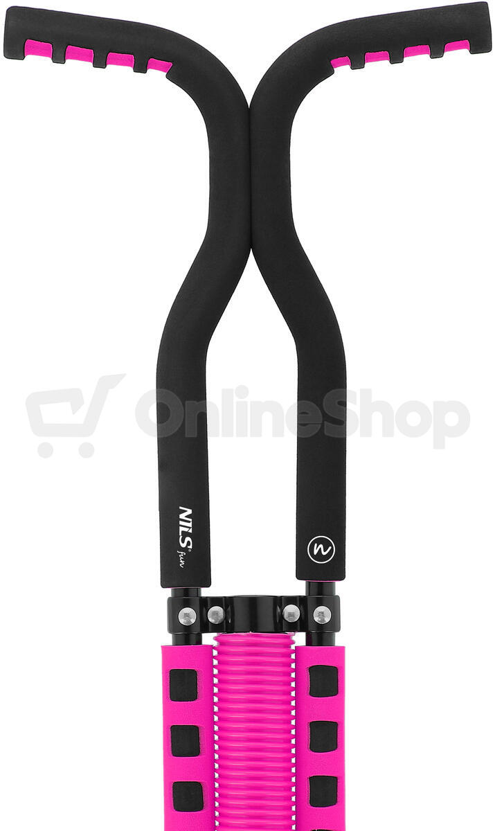 Skákací tyč NILS Fun NFX5006 růžová