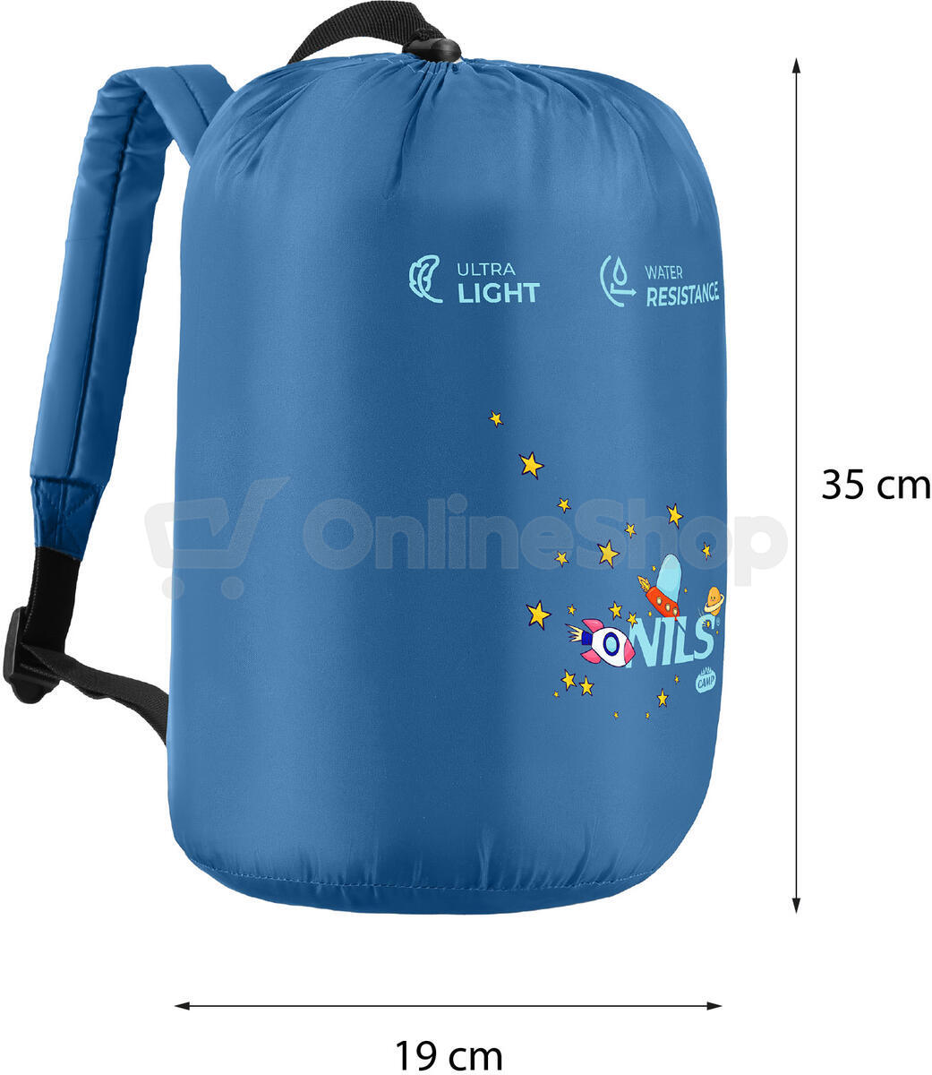 Dětský spací pytel NILS Camp NC3201 vesmír