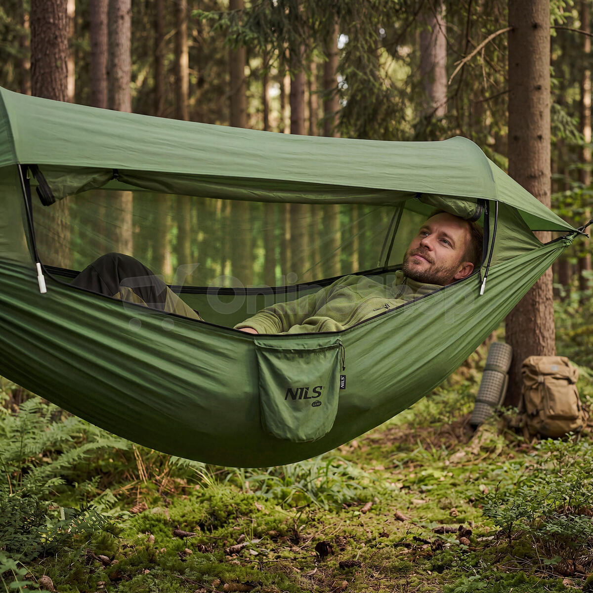 Hamaka s moskytiérou NILS Camp NC3117