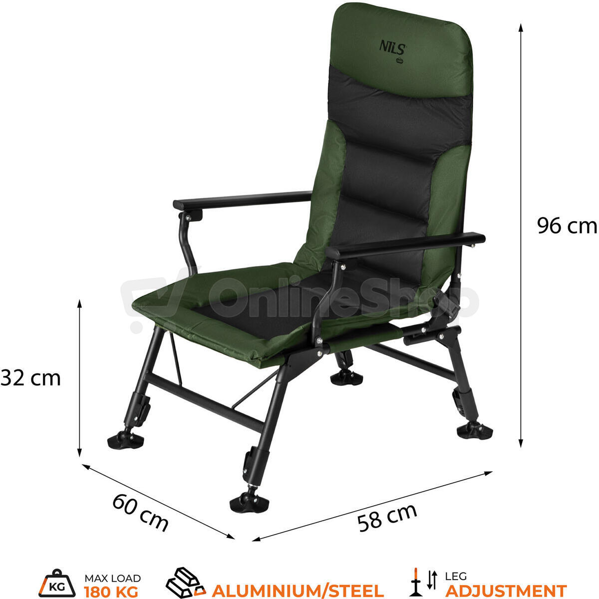 Rybářské křeslo NILS Camp NC2702