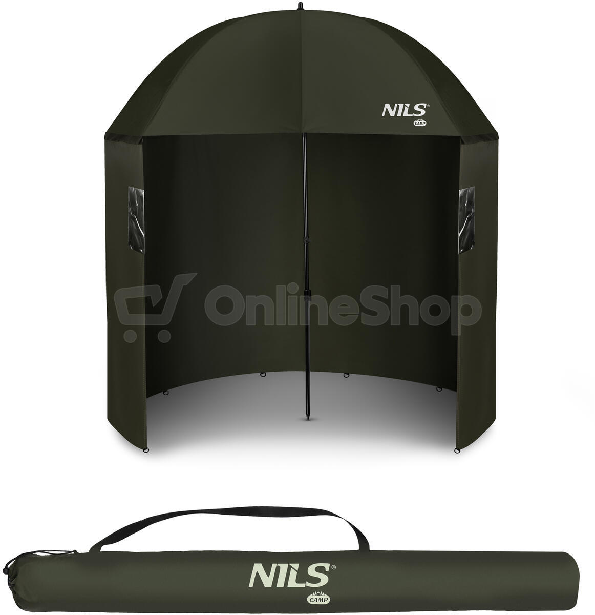Rybářský deštník s 3/4 bočnicí NILS Camp NC4702