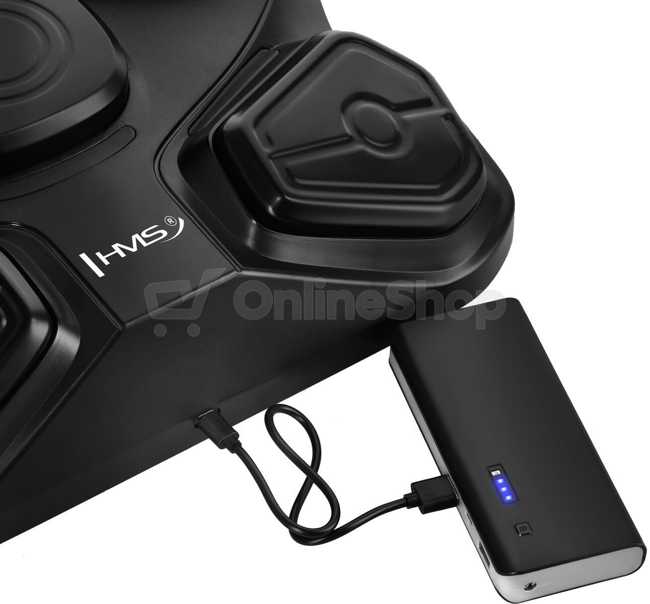 Elektronický boxerský terč HMS TB13 s LED, Bluetooth a rukavicemi (Music Boxing Machine)