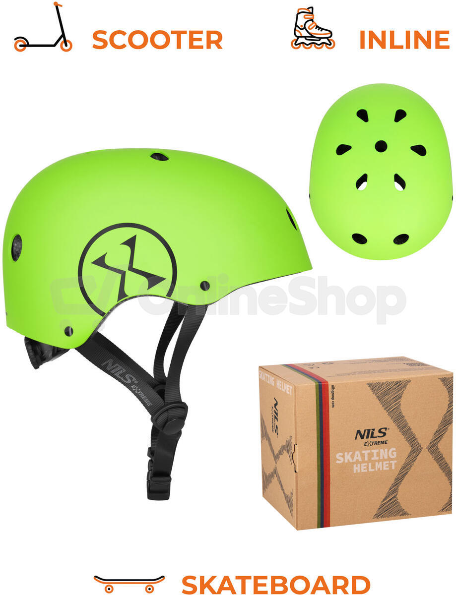 Helma NILS Extreme MTW001-2 zelená (Velikost: M(55-58cm))