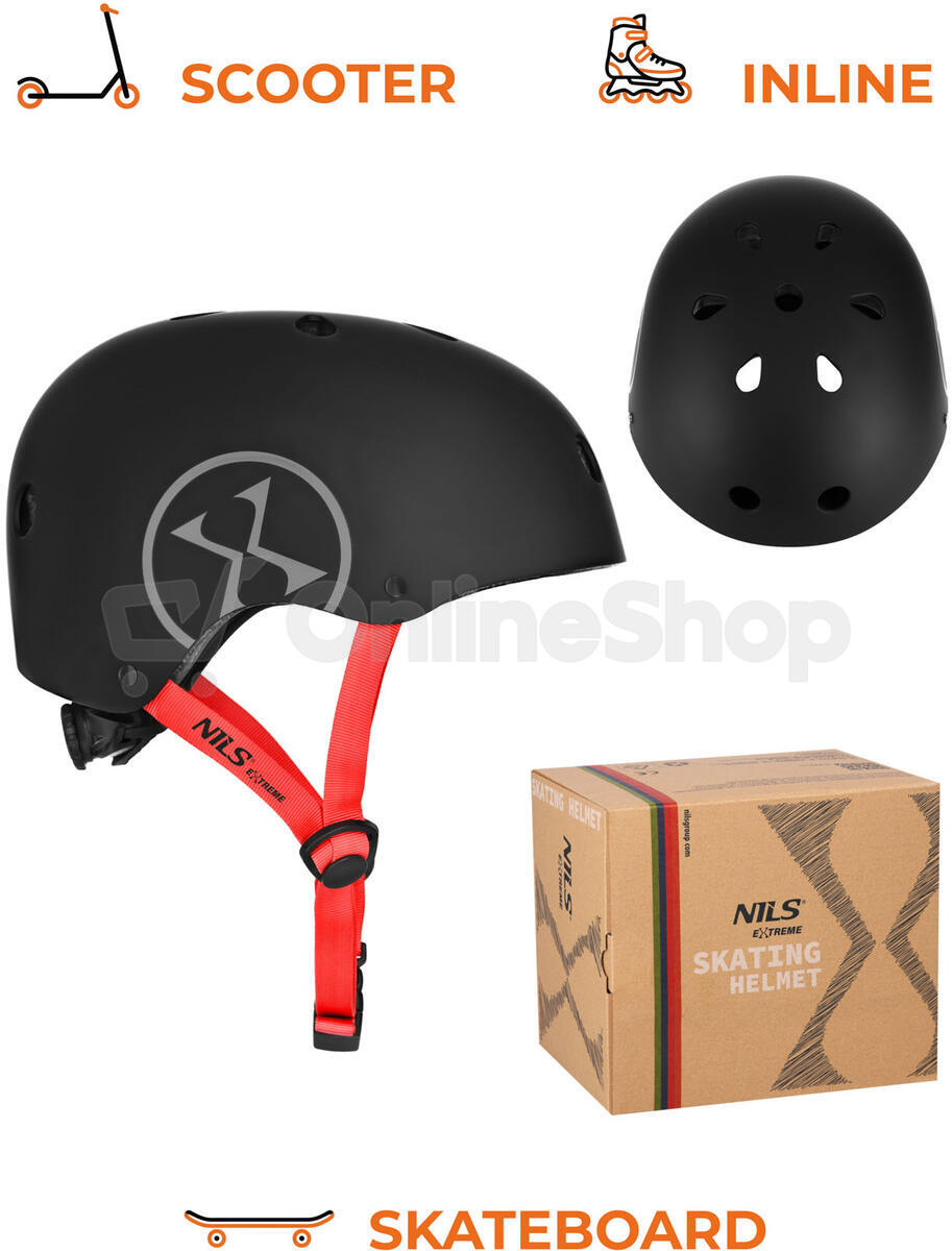 Helma NILS Extreme MTW001-2 černá (Velikost: L(58-61cm))