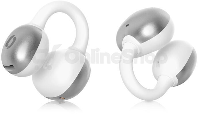 Bluetooth sluchátka ALIGATOR Clip, stříbrná