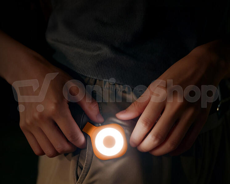 Aligator Svítilna LED, magnetická, oranžová